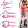 Kinder Schutzausrüstung Set 3in1 Rosa Größe M, Knie-, Produktbild-Vorschau 14