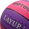 A close-up of a pink and purple basketball. Náhled obrázku produktu