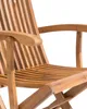BELIANI Gartenstühle 2er Set Hellbraun Akazienholz mit Produktbild-Vorschau 8