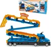 Großer Lkw mit Rennbahn - 2 in 1 - für Kinder - Spielzeug - Produktbild-Vorschau 9