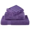 vidaXL 6-delige premium handdoekenset SOLUND, paars, 600 Productafbeelding-voorbeeld 3