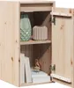 vidaXL Nástěnné skříňky 2 ks 30x30x60 cm borovice masiv Náhled obrázku produktu 4