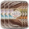Alize 5x 100g Burcum Batik Wolle mit Farbverlauf, Häkeln, Produktbild-Vorschau 1