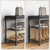 Mondeer Banc à chaussures avec étagères grillagées et Voir les images du produit 4