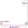 vidaXL Katoenen doek, 650 g/m², bruin, 6 x 8 meter, met Productafbeelding-voorbeeld 7