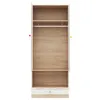 Flieks Eckkleiderschrank Kleiderschrank 2er mit Stange und Produktbild-Vorschau 5