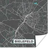 MuchoWow® Poster Stadtplan - Bielefeld - Deutschland - Produktbild-Vorschau 1