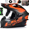 LS2 MX701 Explorer Alter Matt Casco da motocross (nero Anteprima dell’immagine prodotto 7