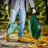 KADAX Sacco per rifiuti da giardino 175L, Sacco pieghevole Anteprima dell’immagine prodotto 5