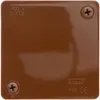 Scatola da incasso marrone senza terminale 86x86x40 IP55 Anteprima dell’immagine prodotto 7