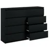 Kommode mit 8 Schubladen breite 140cm Sideboard moderne Produktbild-Vorschau 4