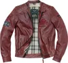 Black-Cafe London Bangkok Motorrad Lederjacke, rot, 56 Produktbild-Vorschau 1