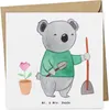 Mr. & Mrs. Panda Grußkarte Garten- und Landschaftsbauer Produktbild-Vorschau 1