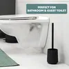 Set WC eluno TESERO, scopino WC con 1 testina di ricambio Anteprima dell’immagine prodotto 4