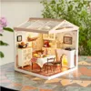 ROBOTIME Rolife DIY House: Wohnzimmer mit LED-Beleuchtung Produktbild-Vorschau 2