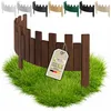 Floranica Beeteinfassung Rasenkante Holz  40 x 100 cm Braun Produktbild-Vorschau 1