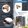 4rain SLIM STONE DECOR wandtank 500 L graphite grey Productafbeelding-voorbeeld 4