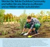 A man planting a tree in a nursery. Voir les images du produit