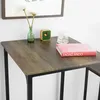 SoBuy 3 pezzi tavolo da bar con sedie set da bar tavolo da Anteprima dell’immagine prodotto 4