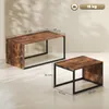 Lot de 2 tables d'appoint HOMCOM, tables basses, Voir les images du produit 3