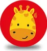 ARTICOLO Palla in PVC 230mm Giraffa Sportox Kids 133657 Anteprima dell’immagine prodotto 3