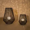 esotec Lampe solaire Photophores ILONA Lot de 2 POLY-RATTAN Voir les images du produit 3