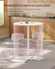 Bartisch, Esstisch, Stehtisch, Metallgestell, 60 x 60 x Produktbild-Vorschau 5