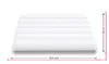 A white mattress with horizontal stitching, shown from a slightly elevated side angle. Dimensions are indicated with measurement lines and text. Náhľad obrázku produktu