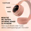 Kabellose LED-Kopfhörer mit Katzenohr-Design, Mikrofon, Produktbild-Vorschau 6