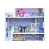 4iQ Große Holzpuppenhaus JULIA 84x34,5x124 cm mit Zubehör Produktbild-Vorschau 6