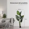 IvoQ Strelitzia Pianta artificiale 160 cm - Grande pianta Anteprima dell’immagine prodotto 4