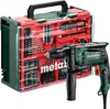 Metabo SB 650 Set Schlagbohrmaschine 650 W 10 Nm + 78 tlg. Produktbild-Vorschau 1
