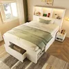 Letto in legno massello Abrihome 90x200 cm Letto per Anteprima dell’immagine prodotto 1
