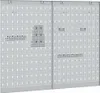 vidaXL Werkzeugwandpaneel 2 pcs Grau 100 x 1 x 80 cm Voir les images du produit 7