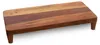 1.06 Akazien Holz Tischpodest / Servier Tablett - ca. 45 x Produktbild-Vorschau 1