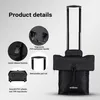 Wiltec Fahrrad-Trolley Gepäckträgertasche schwarz 30 x 15 x Produktbild-Vorschau 7