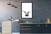 MuchoWow® Gerahmtes Poster Schottischer Highlander auf Produktbild-Vorschau 5