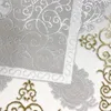 Orientalischer Designerteppich mit Ornament in weiß gold Produktbild-Vorschau 4
