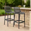 CLP 2er Set Barhocker Air Kunststoff mit Lehne wetterfest Produktbild-Vorschau 3