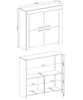 Wandmeubel, wandkast, mediameubel voor de woonkamer, Productafbeelding-voorbeeld 7