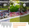 XINZI Bordure de pelouse métallique flexible, bordure de Voir les images du produit 4