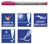 STAEDTLER® 371 C24, stylo pinceau à pigments, 24 pièces Voir les images du produit 7