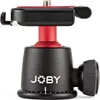 A close-up studio shot of a black and red JOBY GorillaPod 3K II ball head tripod mount. Produktbild-Vorschau