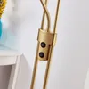 Lindby Stehlampe Felicia, messing, 180 cm, E27, Leselicht Produktbild-Vorschau 6