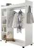Kompaktgarderobe >Vinnie< in Weiß matt - 138x150x56cm Produktbild-Vorschau 3