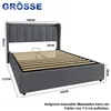 okwish Polsterbett 140×200 mit Steckdose,Nachtlicht und Produktbild-Vorschau 7