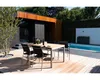 Lesli Living Diningtisch "Marmaris" Teak mit Edelstahl Produktbild-Vorschau 5