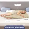 Bezug für schwangerschaftskissen stillkissen xxl Produktbild-Vorschau 4