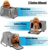 Tiertransporttasche Hundetasche Transportbox, Atmungsaktive Produktbild-Vorschau 2