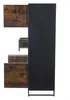 vetrina okwish con illuminazione a LED, armadio alto con 2 Anteprima dell’immagine prodotto 12
